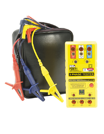 Phase Sequence Motor Rotation Tester: Digital (PSMR1) with 4' Leads