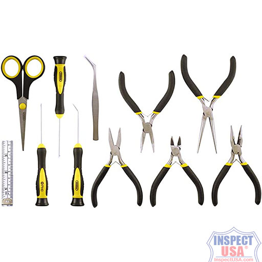 General Tools Precision Tool Set (PTS1) 11 Pieces With Case