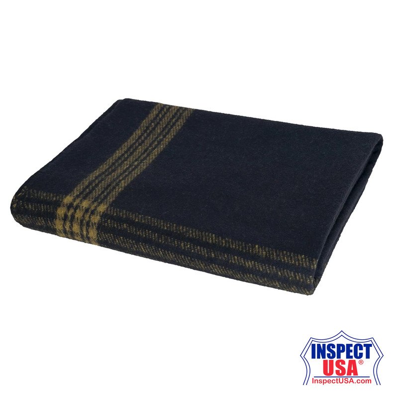 Rothco Striped Outdoor Wool Blanket
