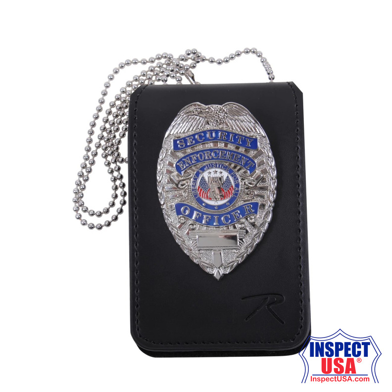 Rothco Universal Leather Badge & ID Holder