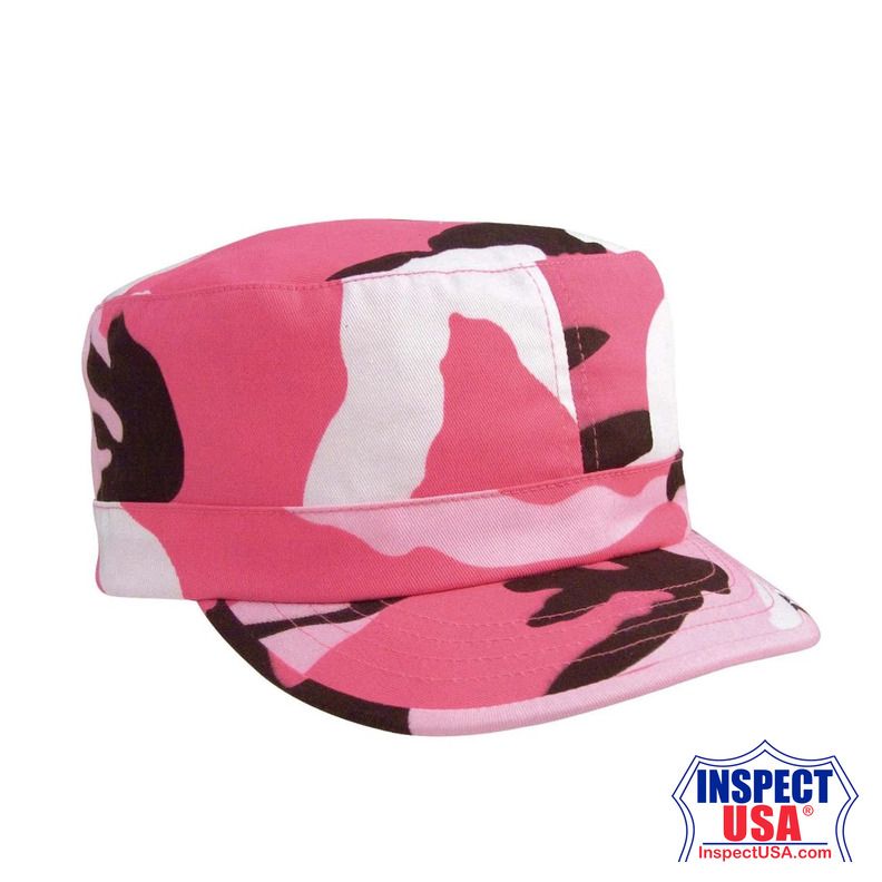 Rothco Women's Adjustable Fatigue Cap - Pink Camo