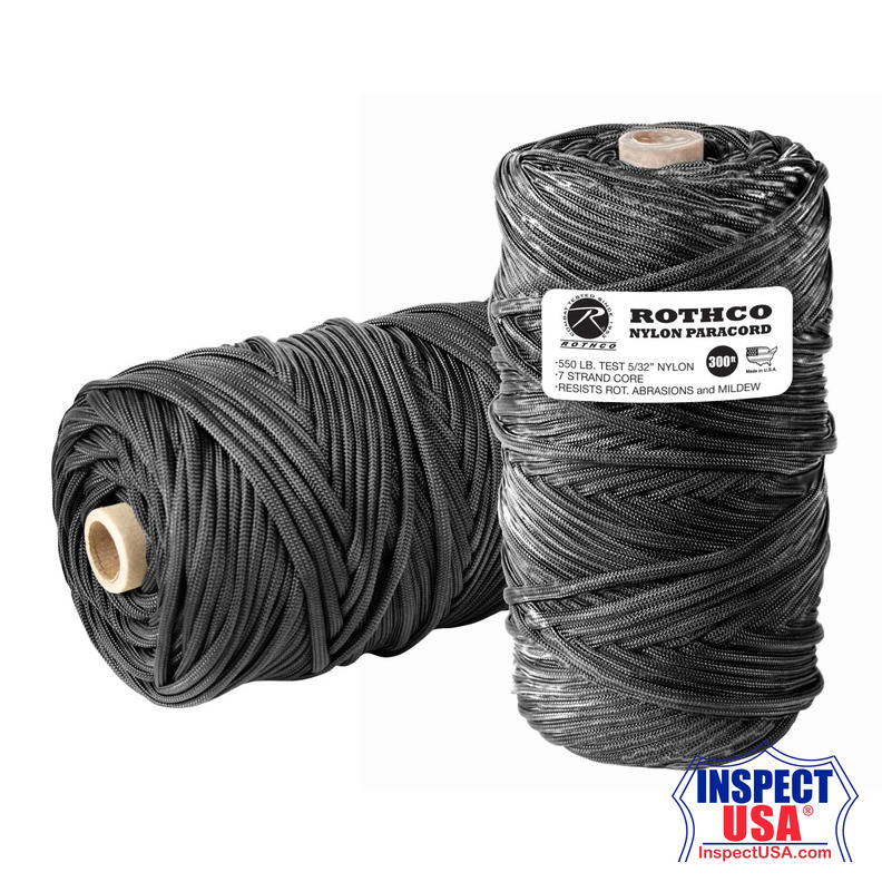Rothco Nylon Paracord 550lb 300 Ft Tube