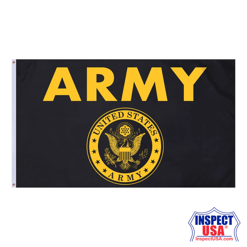 Rothco Black & Gold Army Flag