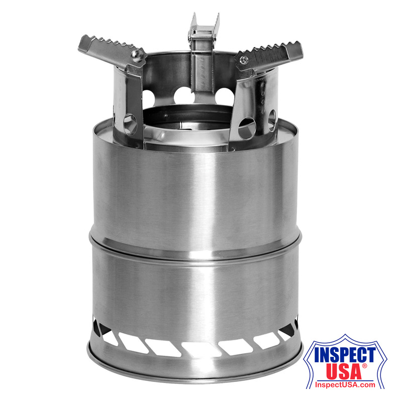 Rothco Stainless Steel Portable Camping / Backpacking Stove