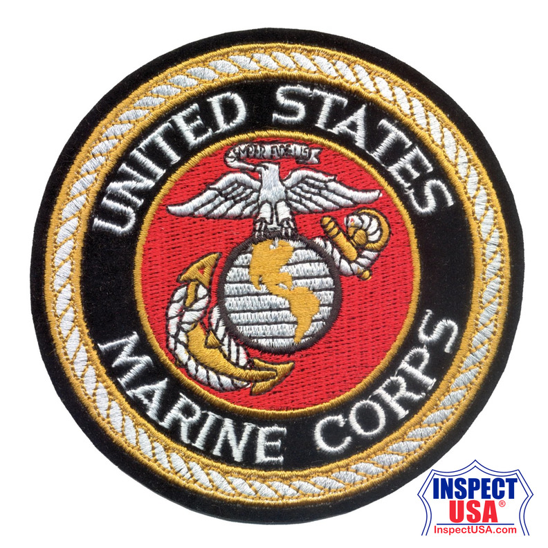 Deluxe Round U.S.M.C. Patch