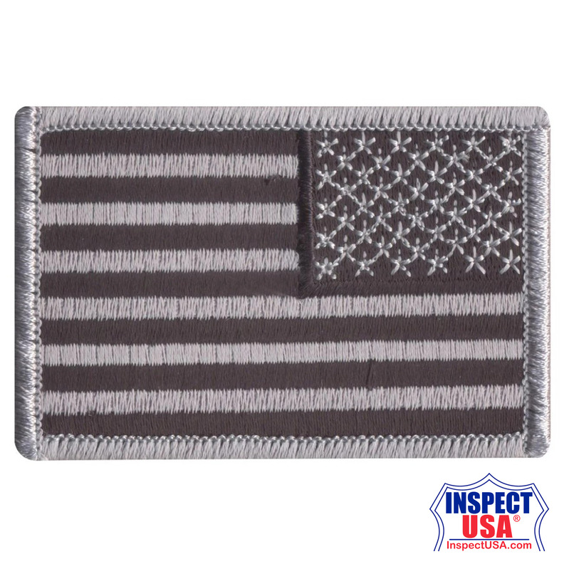 Rothco Iron On / Sew On Embroidered US Flag Patch