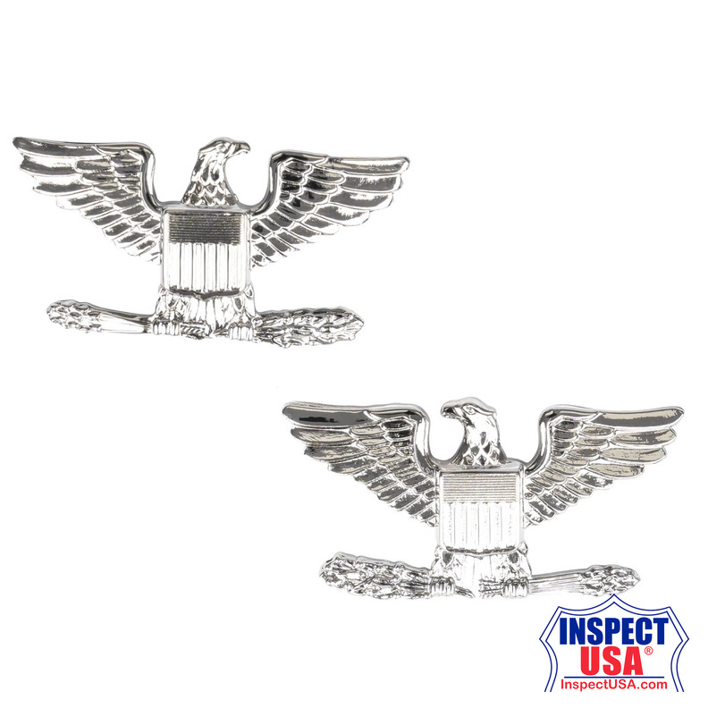 Rothco Colonel Insignia Pin - Silver
