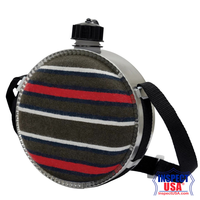 Rothco 2 Quart Striped Desert Canteen