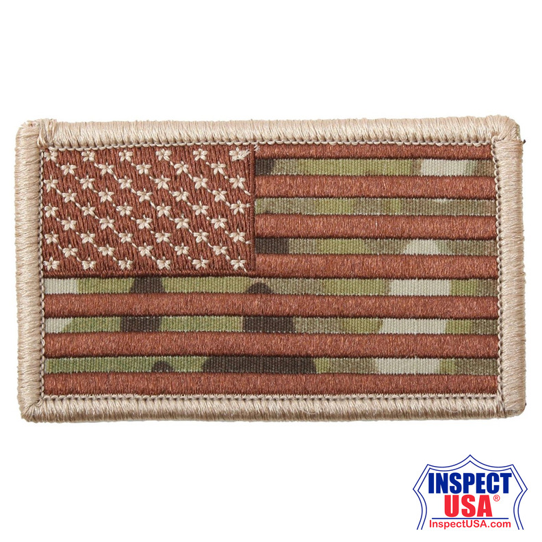 Rothco American Flag Patch - Hook Back