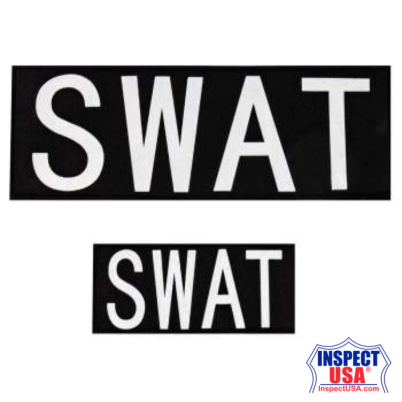 Rothco SWAT Patch With Hook Back