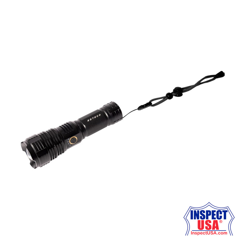 Rothco Rechargeable LED Tactical Task Light with Zoom - 1500 Lumens
