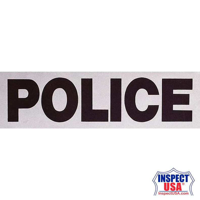 Rothco Reflective Police Patch