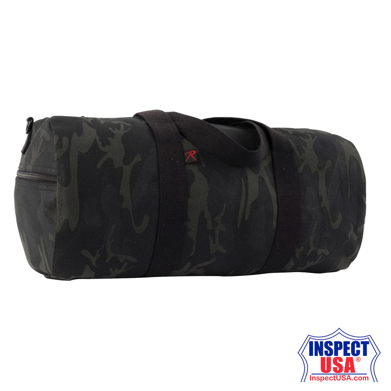 Rothco Midnight Camo Canvas Shoulder Duffle Bag