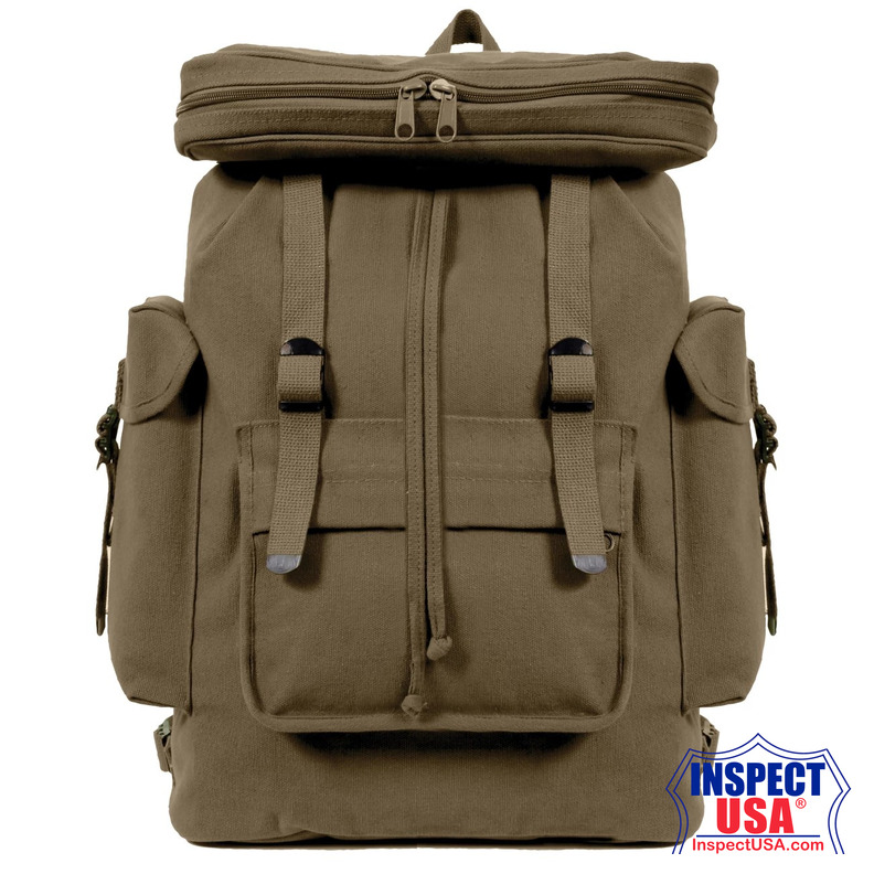 Rothco Canvas European Style Rucksack