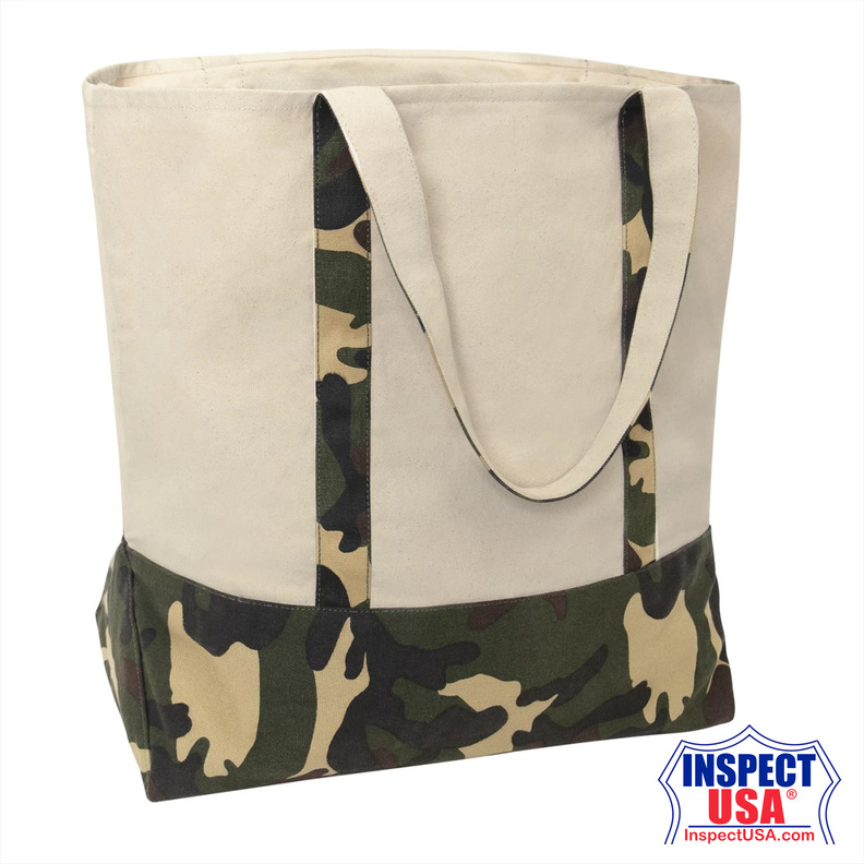 Rothco Large Camo Canvas Tote Bag