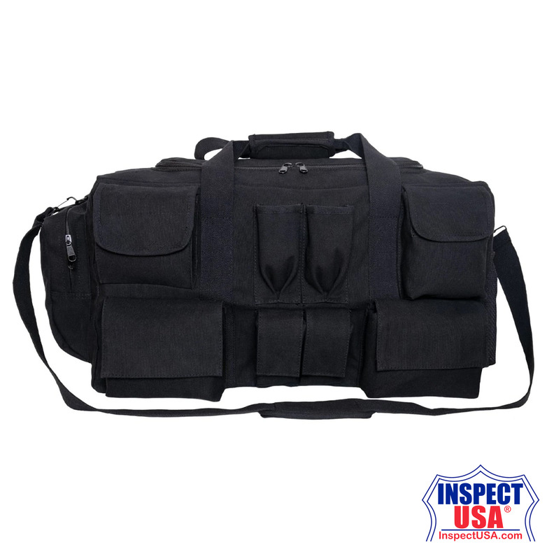 Rothco Canvas Pocketed Military Gear Bag