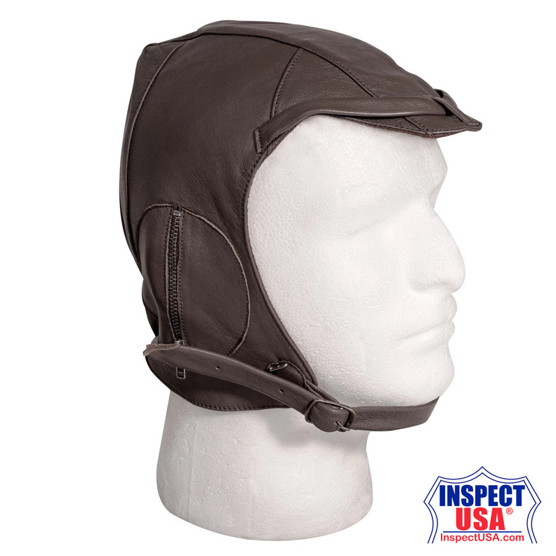 Rothco WWII Style Leather Pilot Helmet