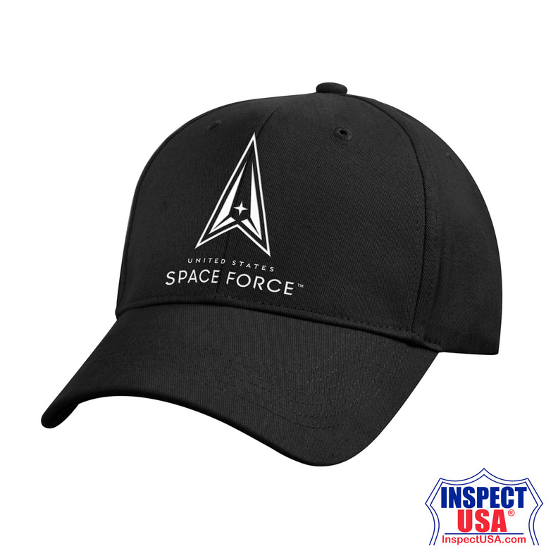 Rothco US Space Force Low Profile Cap - Black