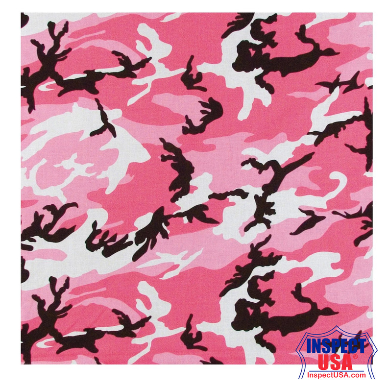 Rothco Colored Camo Bandana