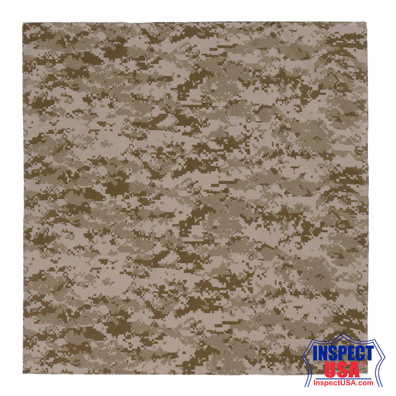 Rothco Large Digital Camo Bandana
