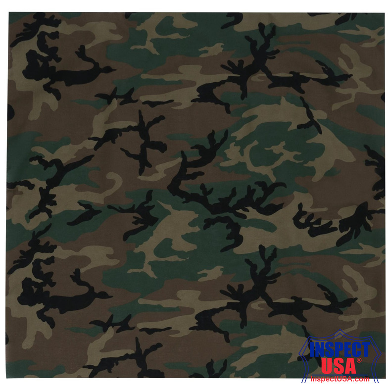Rothco Large Camo Bandana 27 x 27 Inch