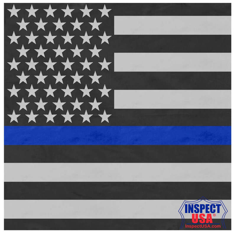 Rothco Thin Blue Line Flag Bandana