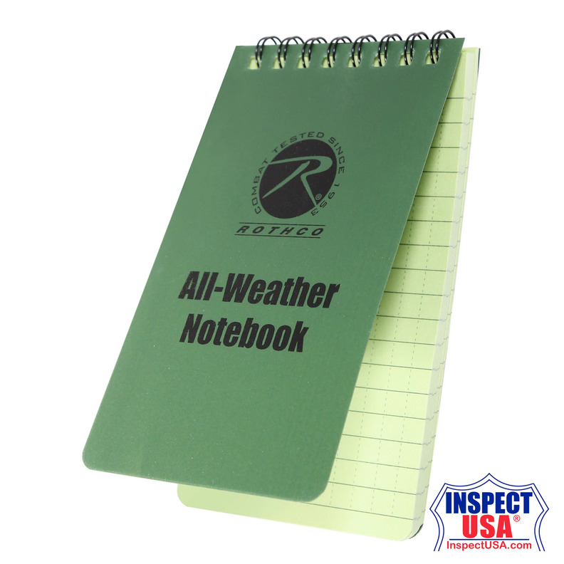 Rothco All-Weather Waterproof Notebook