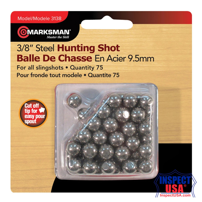 Marksman 3/8'' Steel Shot