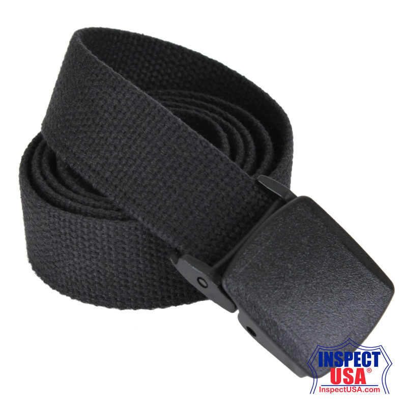 Rothco Military Plastic Buckle Web Belt - 54 Inch