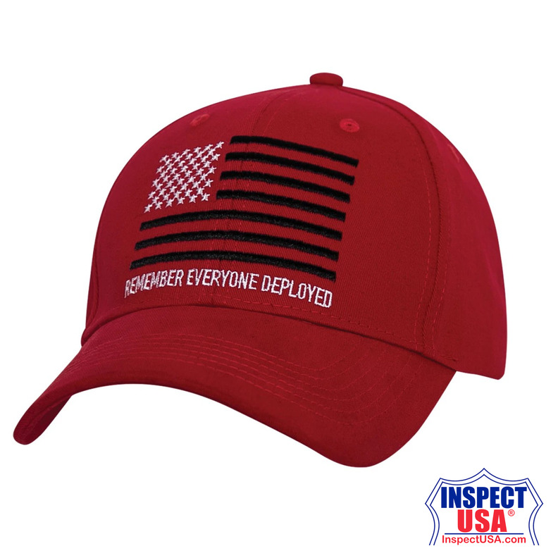 Rothco R.E.D. (Remember Everyone Deployed) Low Profile Cap