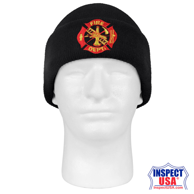 Rothco Deluxe Fire Department Embroidered Watch Cap
