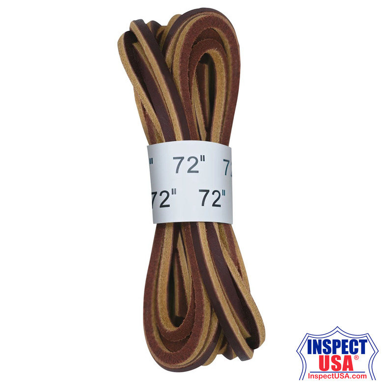 Rothco Leather Boot Laces - Brown