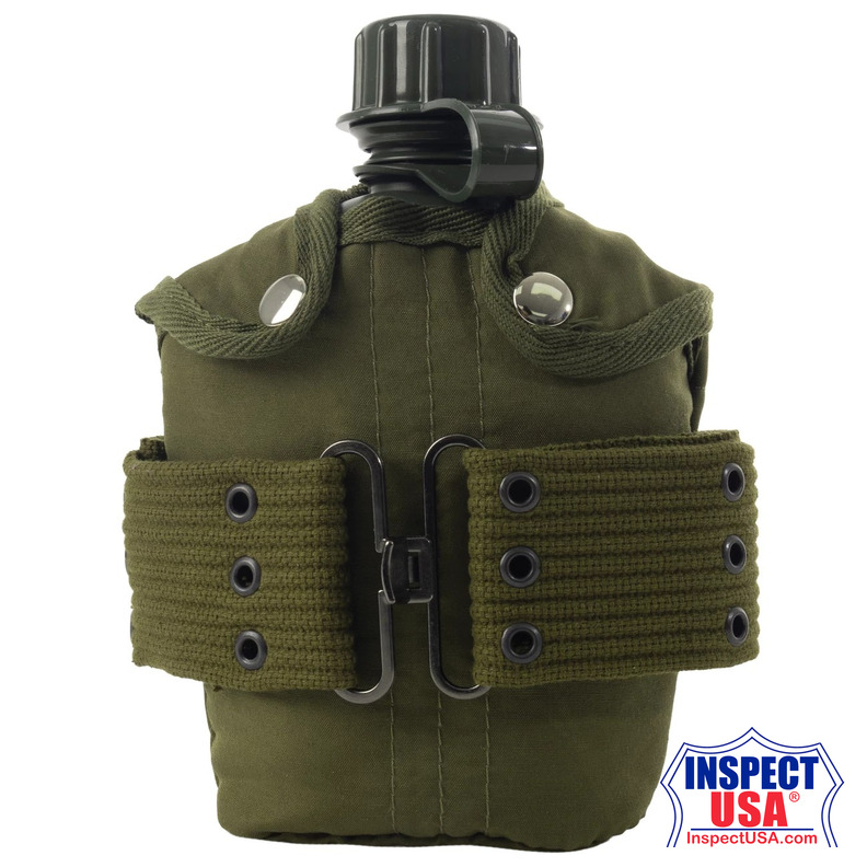 Rothco G.I. Type Plastic Canteen & Pistol Belt Kit