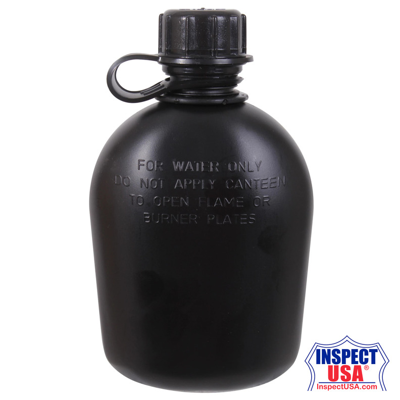 Rothco 3 Piece G.I. Plastic Canteen With Clip