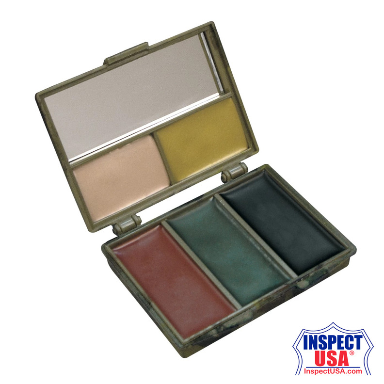 Rothco Woodland / Grey Bark Camo Face Paint Compact