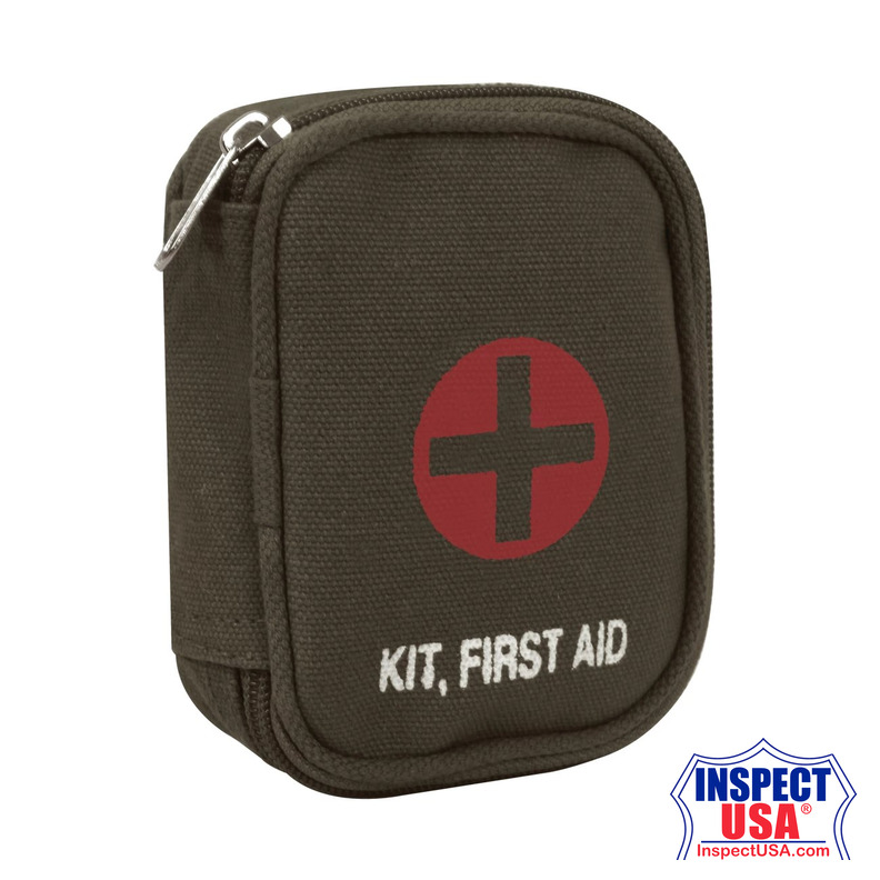 Rothco Military Zipper First Aid Kit Pouch