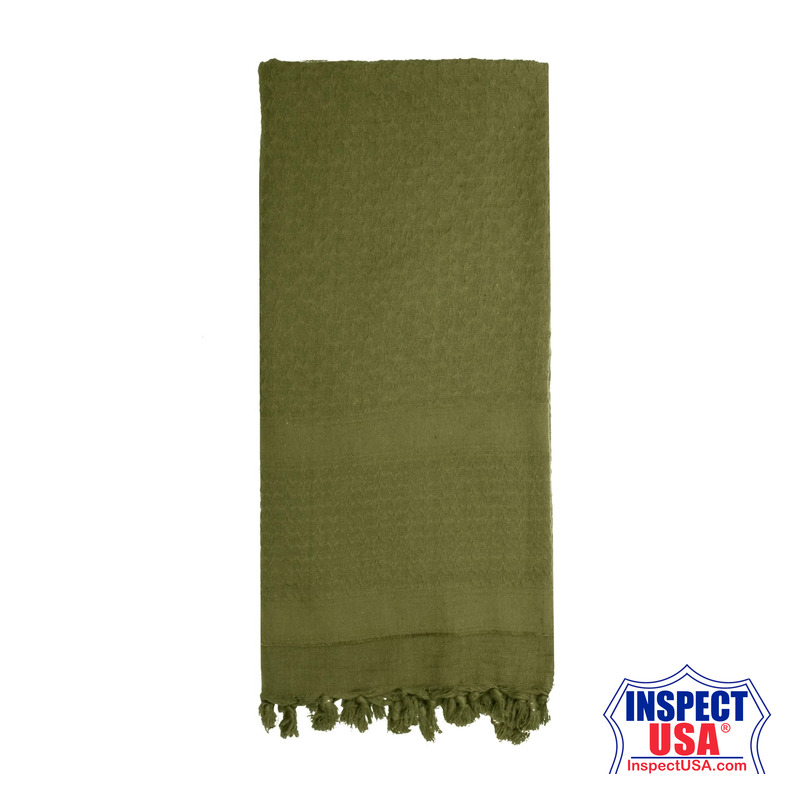 Rothco Solid Color Shemagh Tactical Desert Keffiyeh Scarf