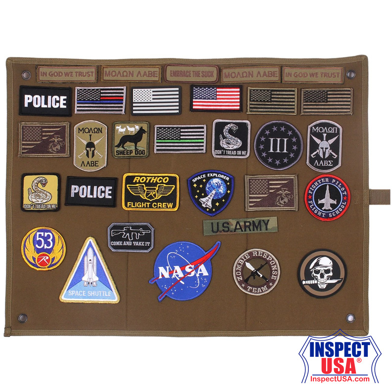 Rothco Hanging Roll-Up Morale Patch Board