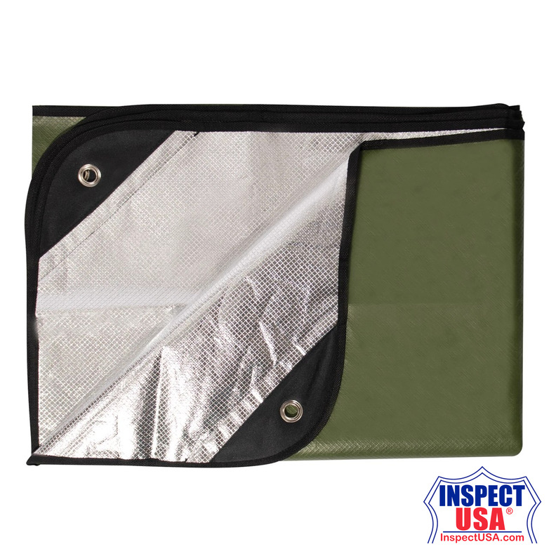 Rothco Heavy Duty Survival Blanket - Olive Drab