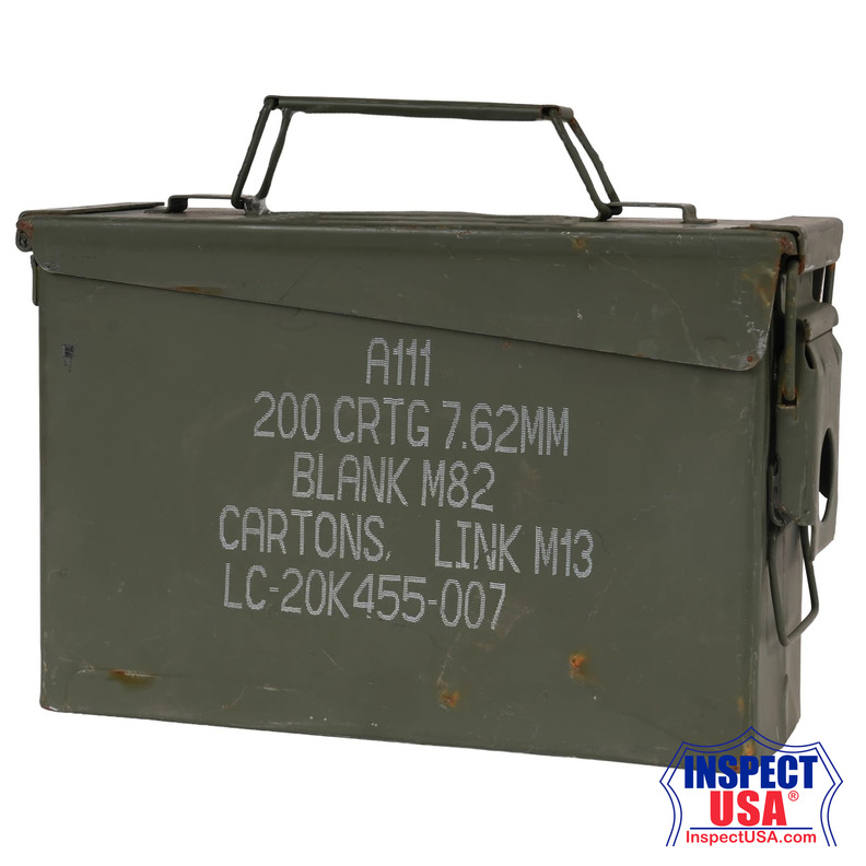 GI .30 & .50 Caliber Ammo Cans - Surplus