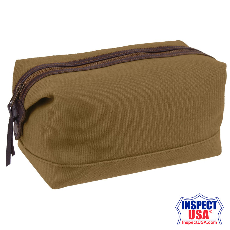 Rothco Canvas & Leather Travel Kit