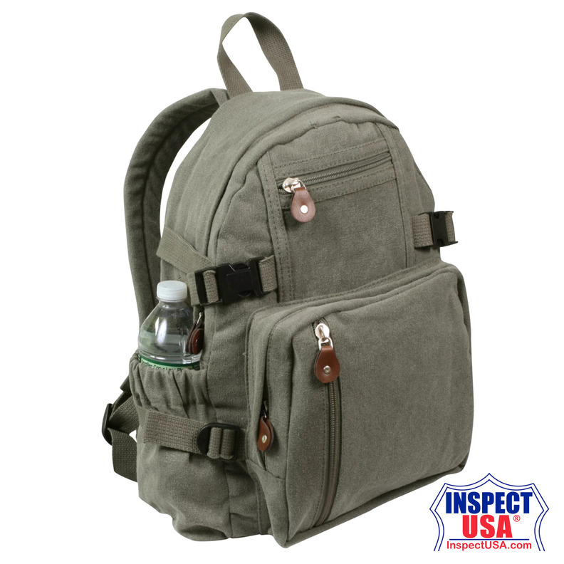 Rothco Vintage Canvas Compact Backpack