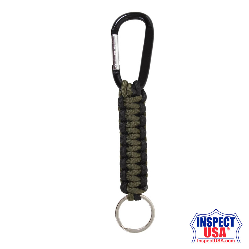 Rothco Paracord Keychain with Carabiner