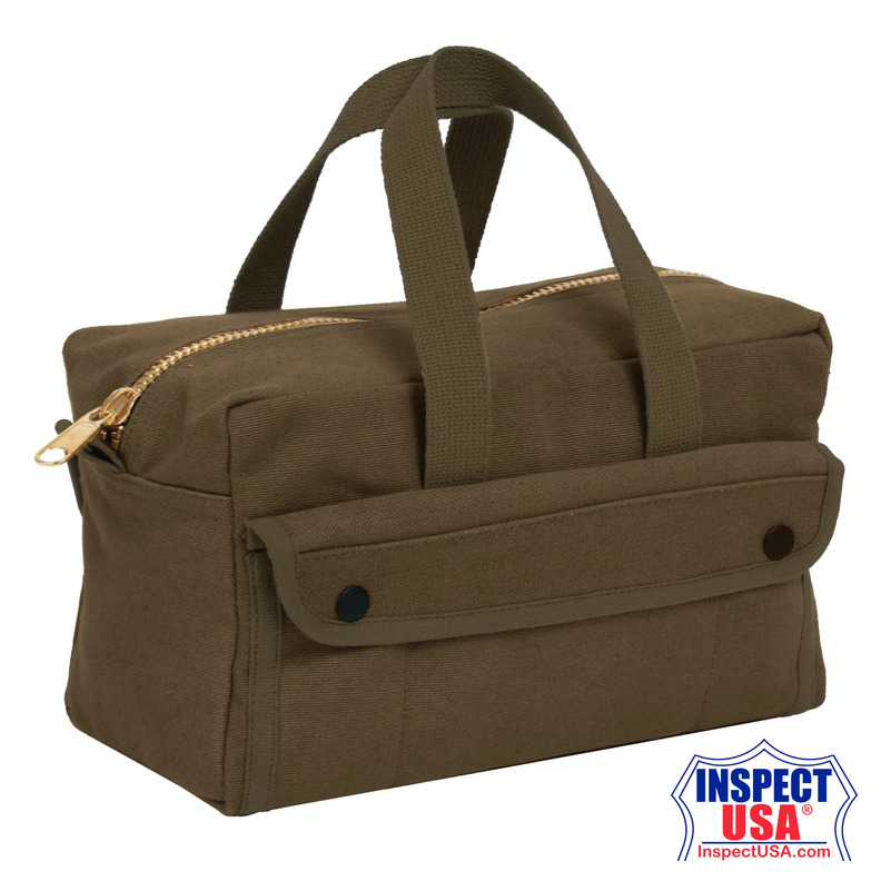 Rothco Mechanics Tool Bag With Brass Zipper