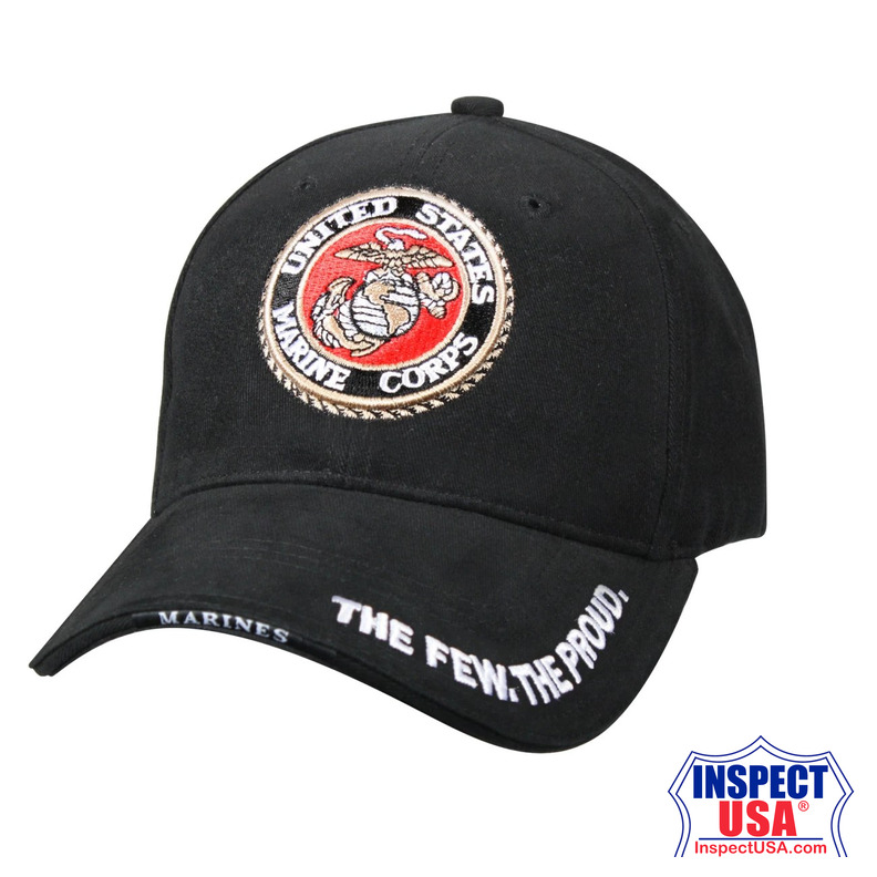 Rothco Deluxe Low Profile Cap With USMC Eagle, Globe & Anchor Logo