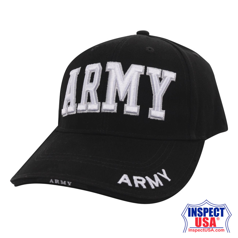 Rothco Deluxe Army Embroidered Low Profile Insignia Cap
