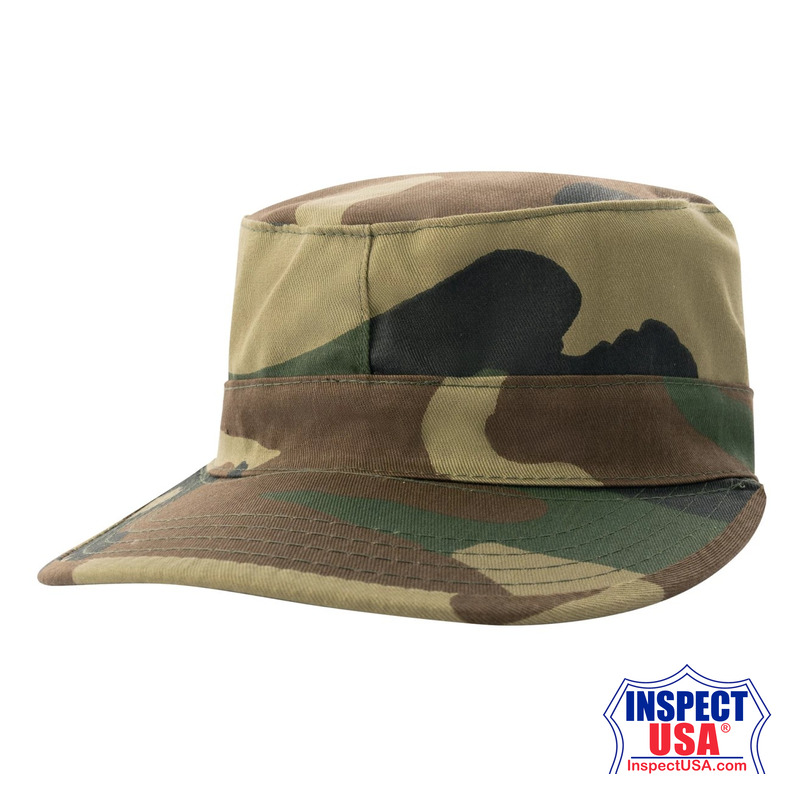 Rothco Kids Military Fatigue Cap - Woodland Camo