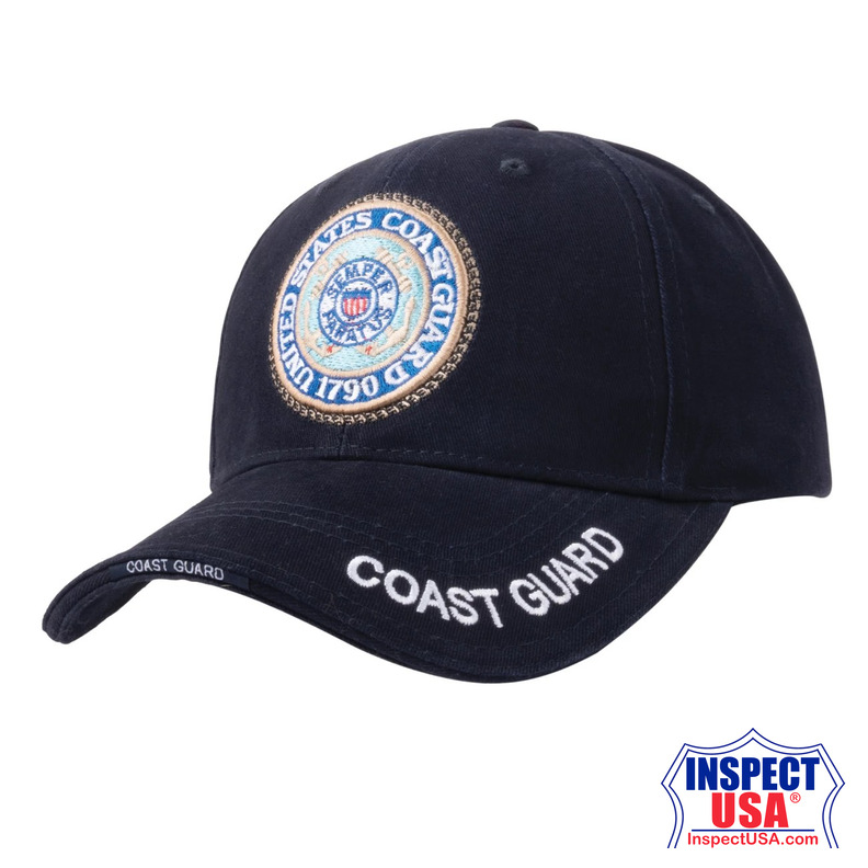 Rothco U.S. Coast Guard Deluxe Low Profile Insignia Cap