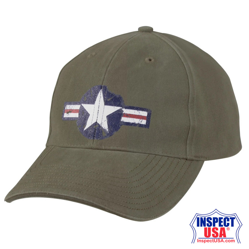 Rothco Vintage Air Corps Logo Low Profile Cap