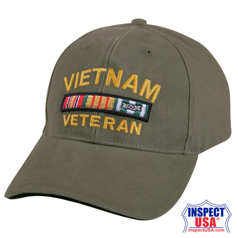 Rothco Vietnam Veteran Deluxe Vintage Low Profile Insignia Cap